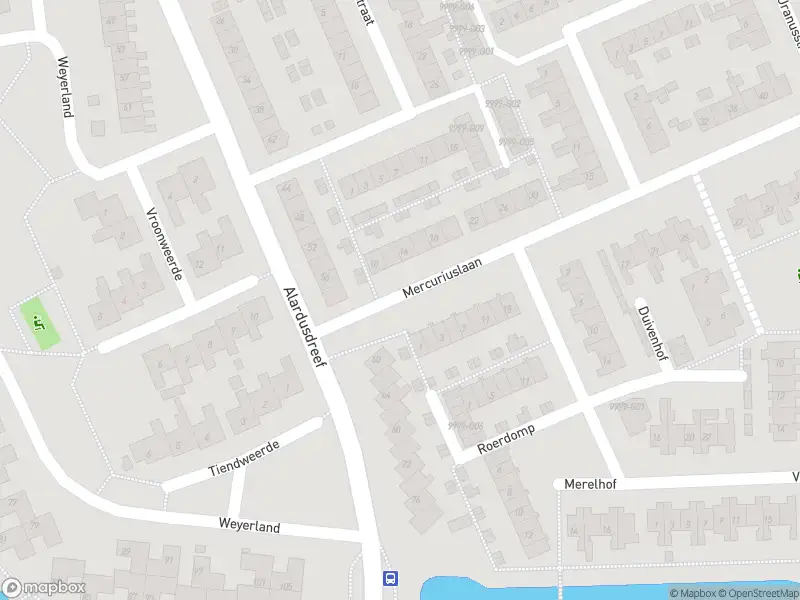 112 melding Brandweer met grote spoed naar de Mercuriuslaan in Rockanje vanwege gebouwbrand