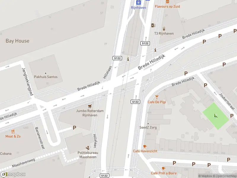 Ambulance met gepaste spoed naar de Hillelaan in Rotterdam