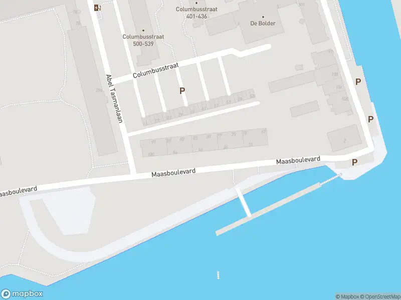 Ambulance met gepaste spoed naar de Maasboulevard in Vlaardingen