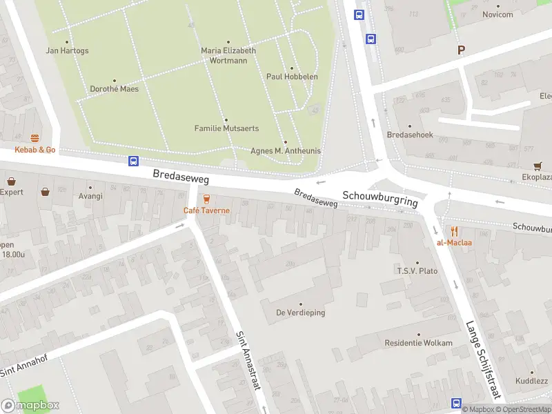 112 melding Overlastmelding Bredaseweg in Tilburg