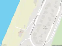 Ambulance met gepaste spoed naar de Boulevard Paulus Loot in Zandvoort