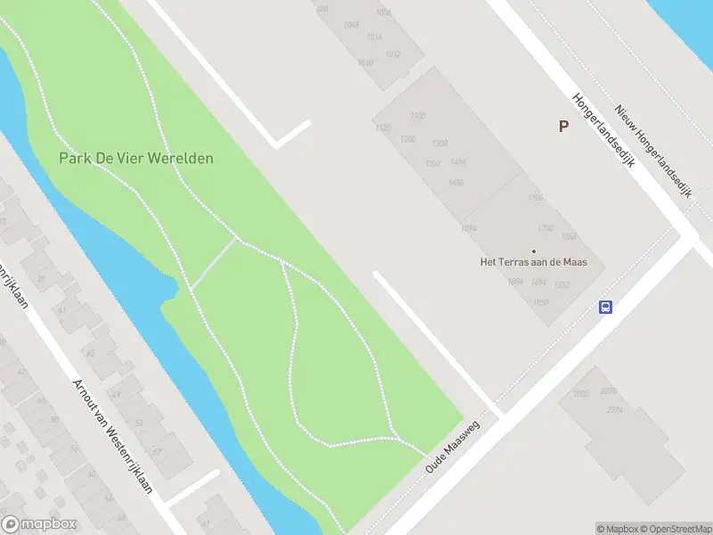 Brandweer en politie met grote spoed naar de Hongerlandsedijk in Spijkenisse vanwege personen te water