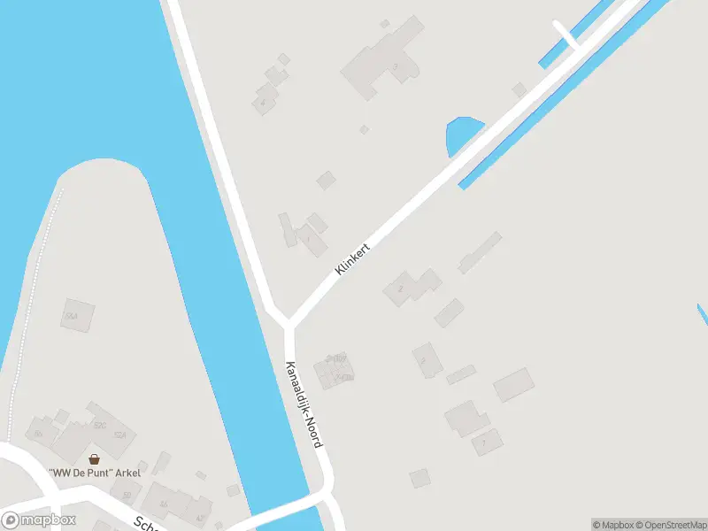 Politie naar de Klinkert in Arkel vanwege voertuigen te water