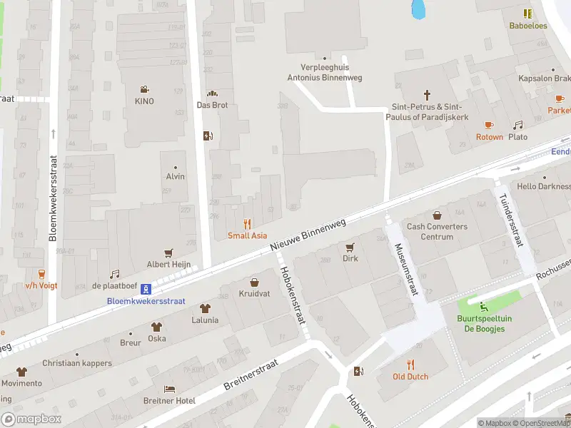 Besteld ambulance vervoer naar de Nieuwe Binnenweg in Rotterdam