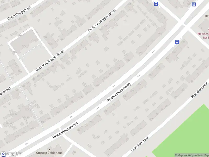 112 melding Overlastmelding Rosendaalseweg in Arnhem gesloten