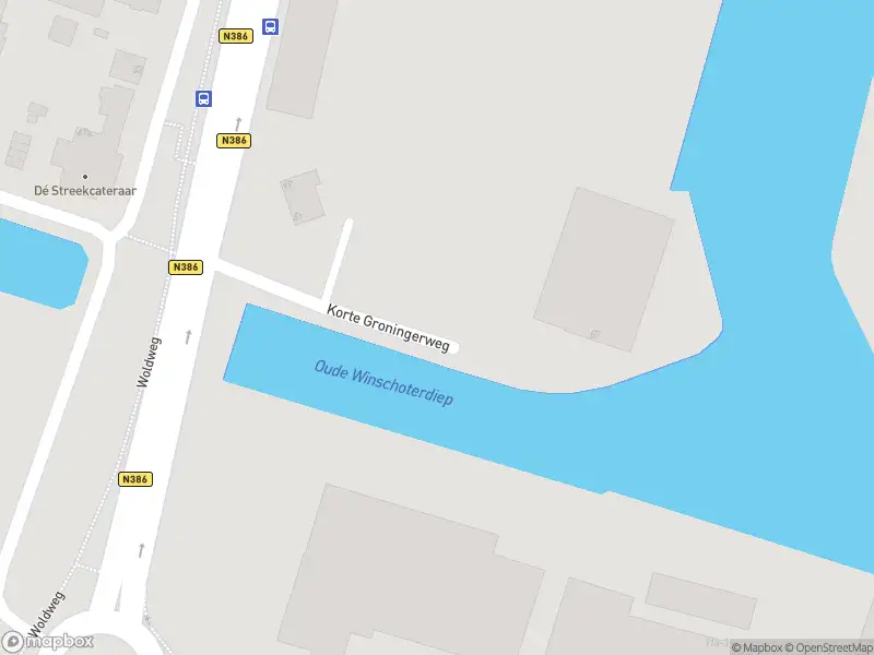 Brandweer met gepaste spoed naar de Korte Groningerweg in Hoogezand