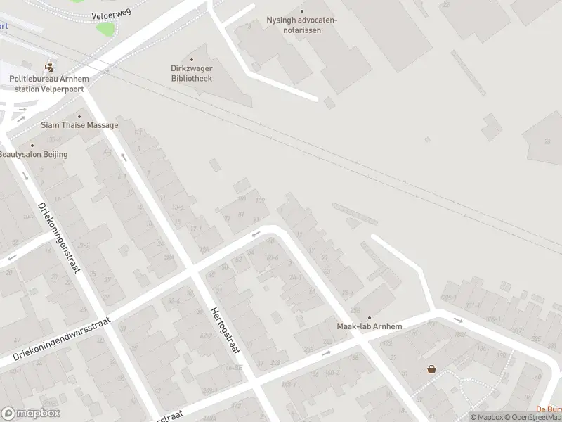 112 melding Anonieme overlastmelding Spijkerstraat in Arnhem gesloten