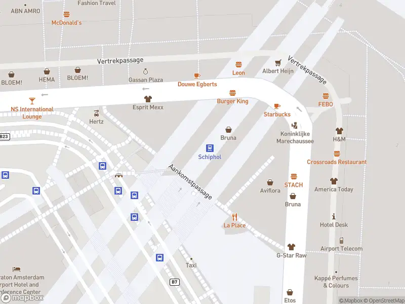 Brandweer met grote spoed naar de Aankomstpassage in Schiphol vanwege afgaan rookmelder