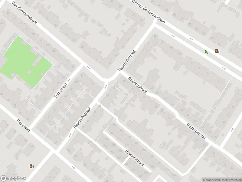 Ambulance met gepaste spoed naar de Narcisstraat in Voorschoten