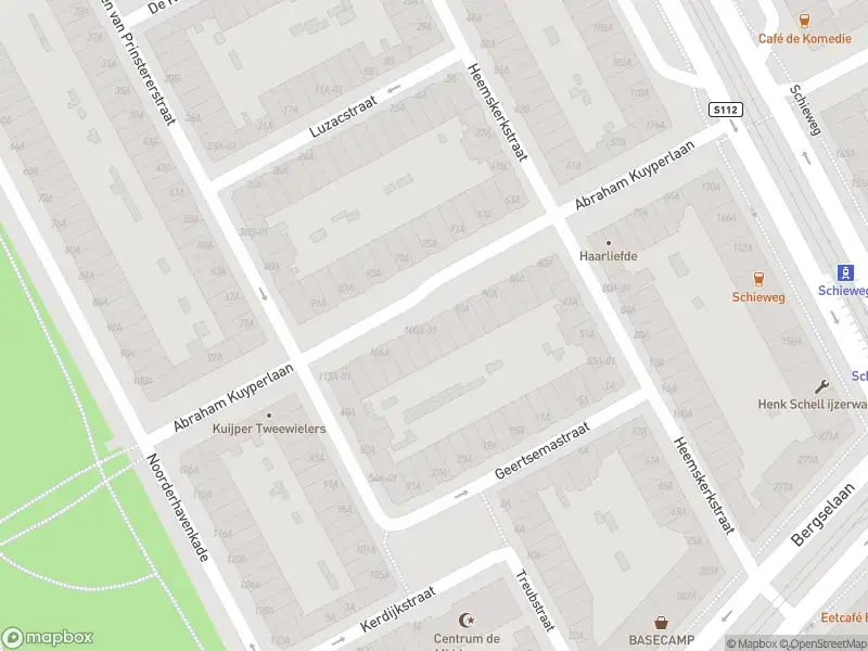 Besteld ambulance vervoer naar de Abraham Kuyperlaan in Rotterdam