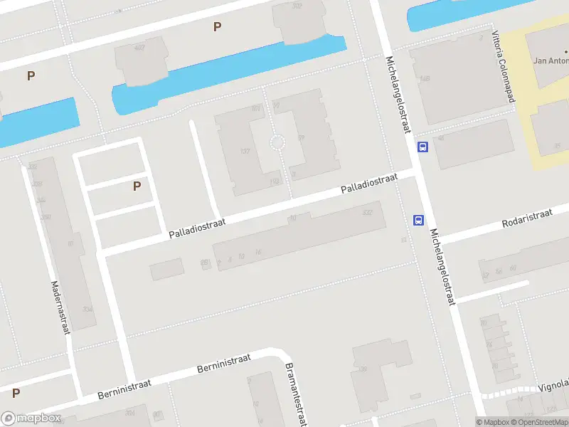 Ambulance met gepaste spoed naar de Palladiostraat in Rotterdam