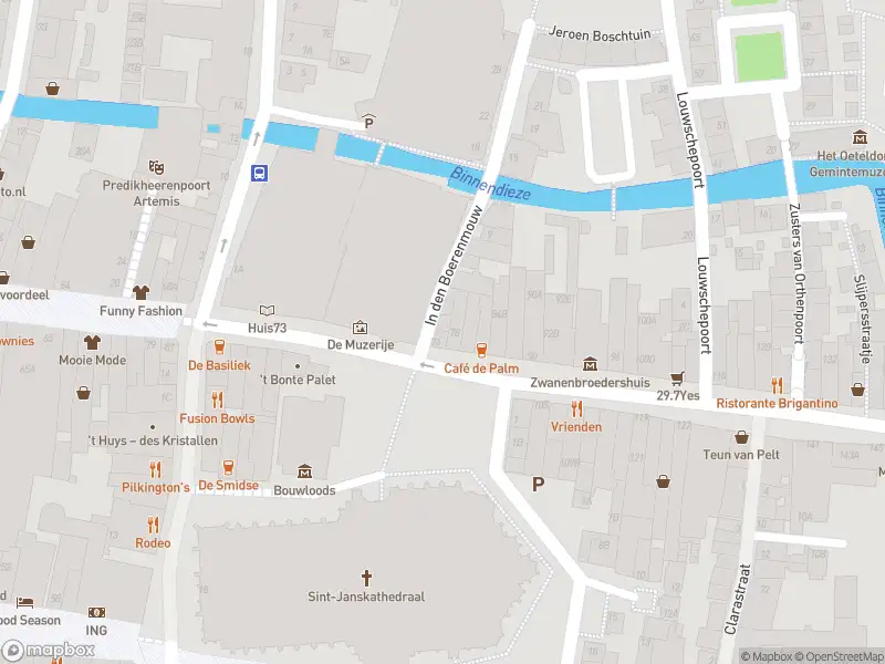 Politie naar de Jeroen Boschtuin in 's-Hertogenbosch vanwege ongeval met letsel