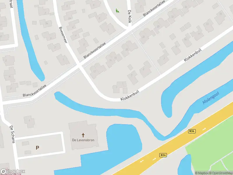 Politie naar de Klokkenbuil in Hardenberg vanwege aanrijding met letsel