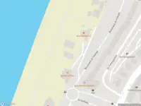 Brandweer met gepaste spoed naar de Strandafgang De Favauge in Zandvoort