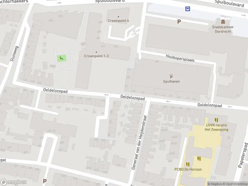 Ambulance met gepaste spoed naar de Azijnplaats in Dordrecht