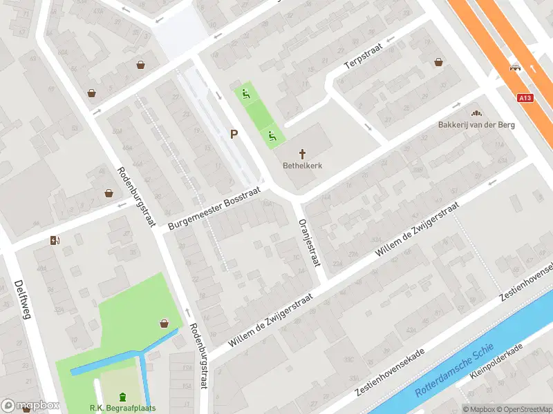 112 melding Ambulance met gepaste spoed naar de Burgemeester Bosstraat in Rotterdam