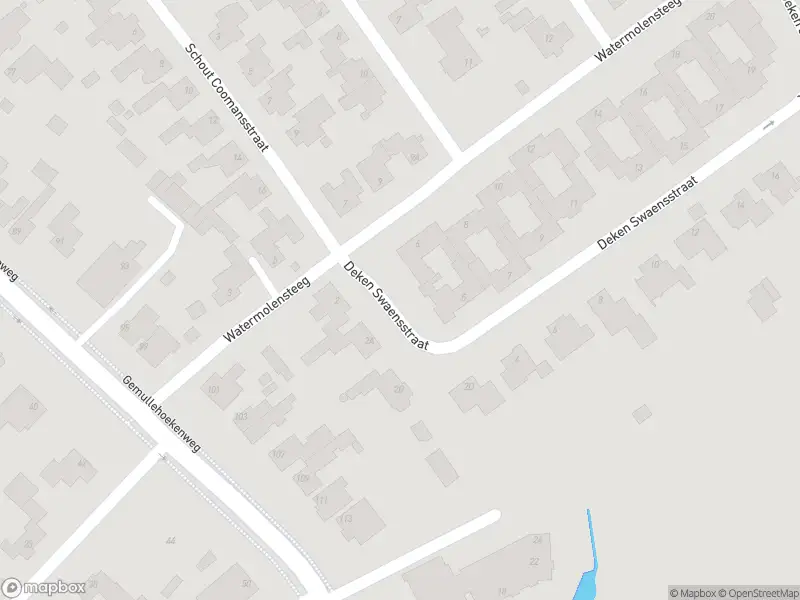 Politie met grote spoed naar de Deken Swaensstraat in Oisterwijk vanwege waarnemen gaslucht