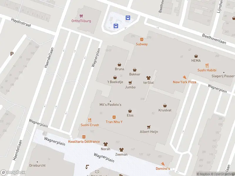 112 melding Overlastmelding Wagnerplein in Tilburg (Noord-Brabant)