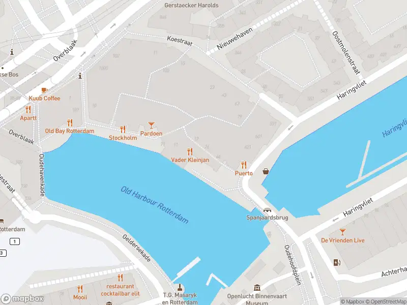 Brandweer met normale urgentie naar de Spaansepoort in Rotterdam