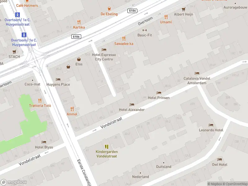 Politie met grote spoed naar de Roemer Visscherstraat in Amsterdam vanwege ongeval met letsel