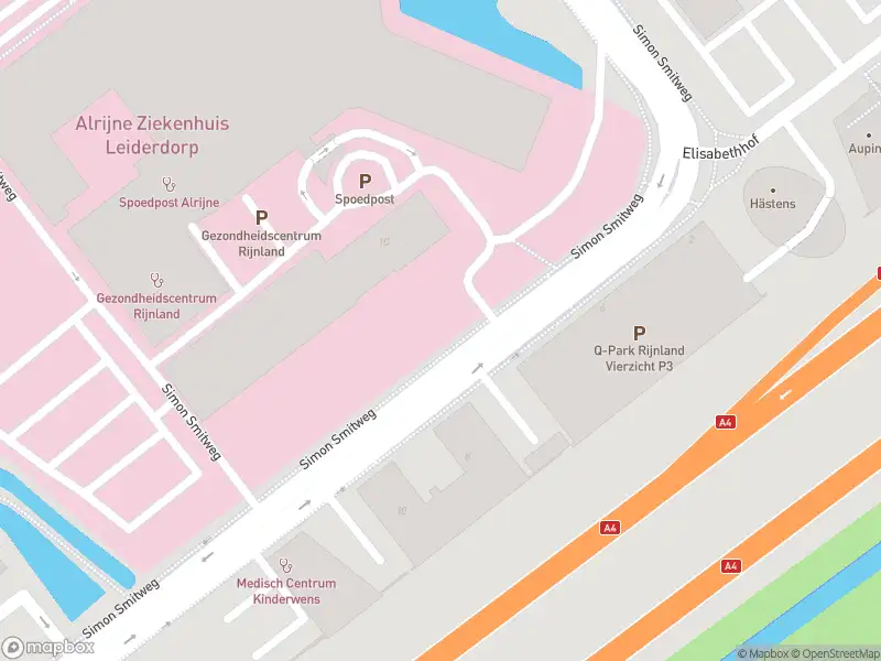 Besteld ambulance vervoer naar de Simon Smitweg in Leiderdorp