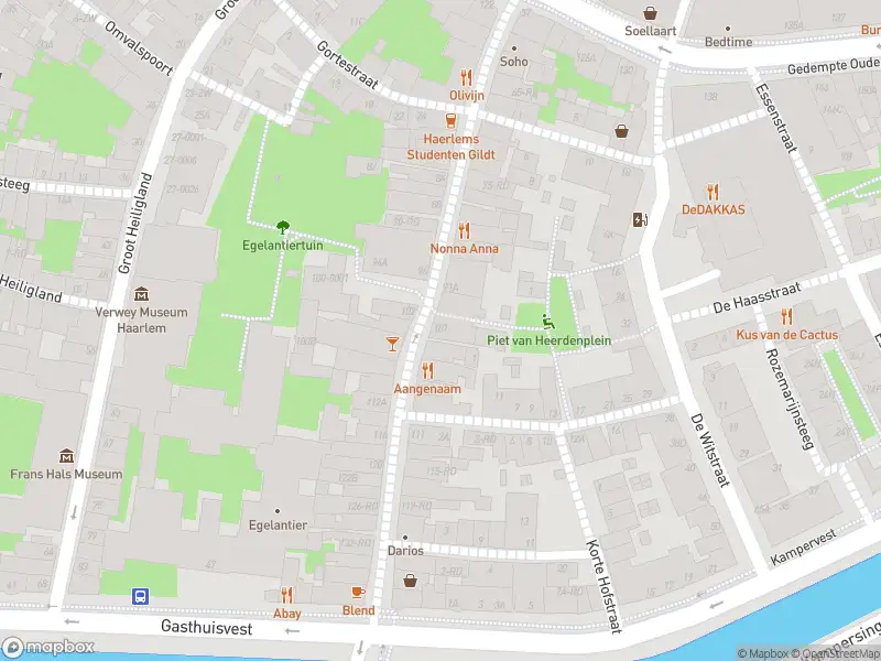 Ambulance met gepaste spoed naar de Lange Hofstraat in Haarlem