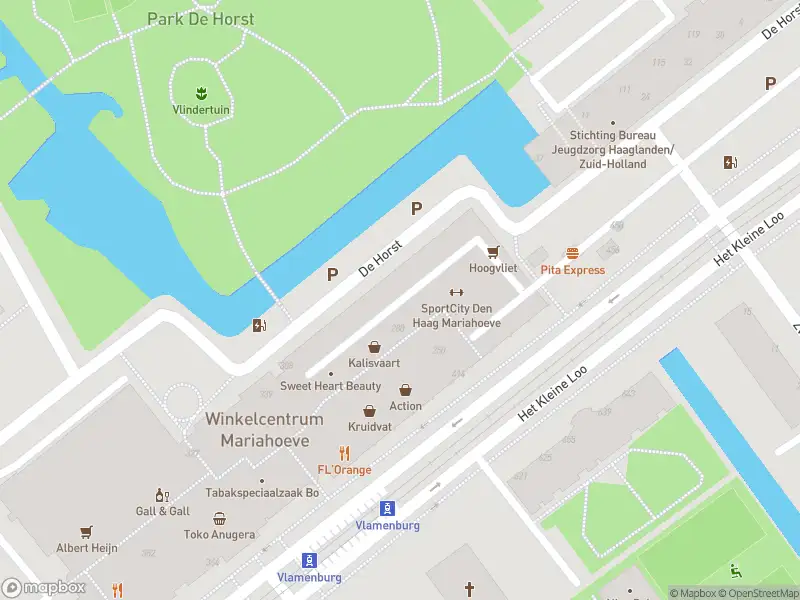 Ambulance met grote spoed naar de Parelmoerhorst in 's-Gravenhage