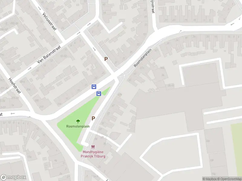 Overlastmelding Rosmolenplein in Tilburg