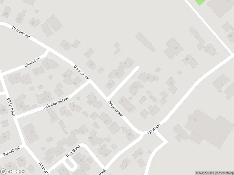 Politie naar de Dorpsstraat in Niftrik vanwege aanrijding met letsel