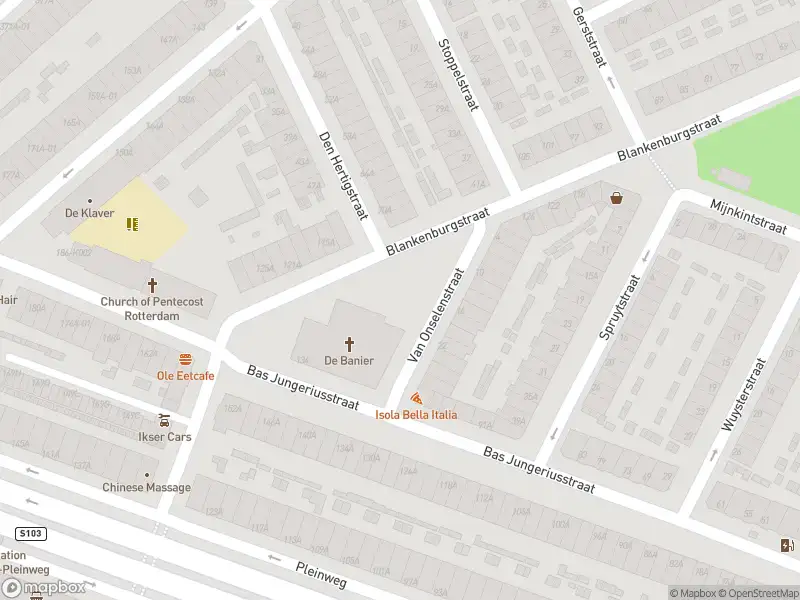 Politie naar de Van Onselenstraat in Rotterdam