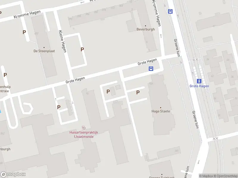 Ambulance met gepaste spoed naar de Grote Hagen in Rotterdam