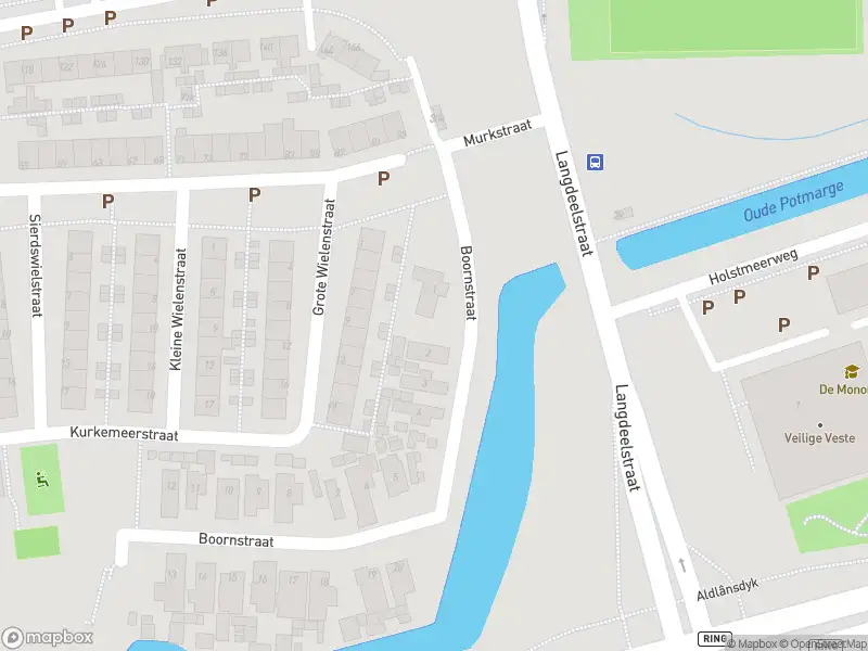 Brandweer met gepaste spoed naar de Boornstraat in Leeuwarden vanwege een buitenbrand