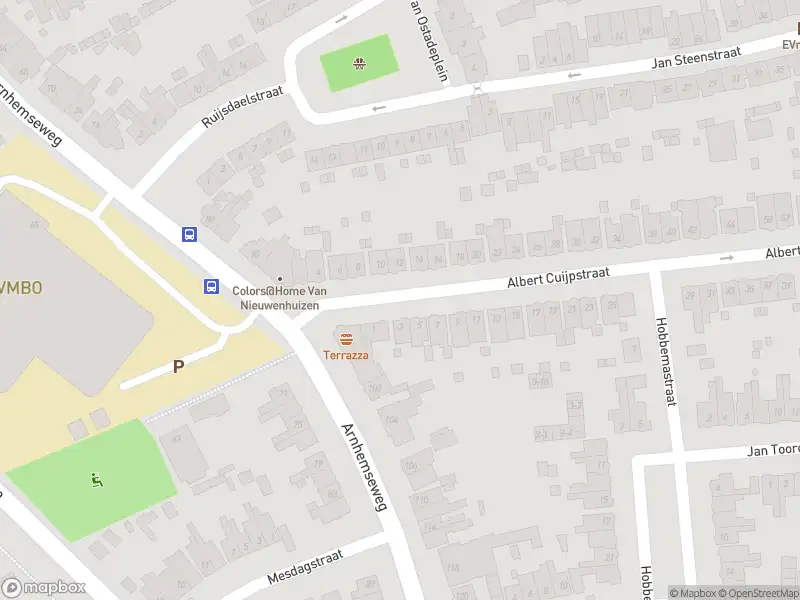 Besteld ambulance vervoer naar de Albert Cuijpstraat in Albert Cuypstraat