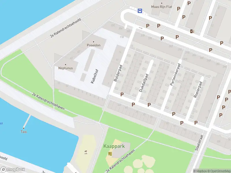 Brandweer met gepaste spoed naar de Bolderpad in Rotterdam