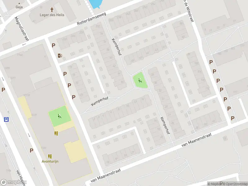 Ambulance met grote spoed naar de Kemperhof in Vlaardingen