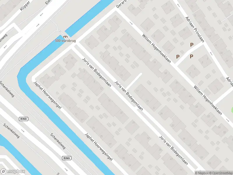 Ambulance met gepaste spoed naar de Joris van Bodegomlaan in Spijkenisse
