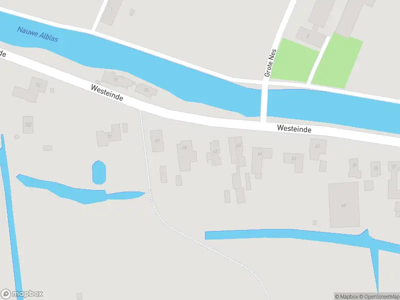 Ambulance met gepaste spoed naar de Westeinde in Oud-Alblas