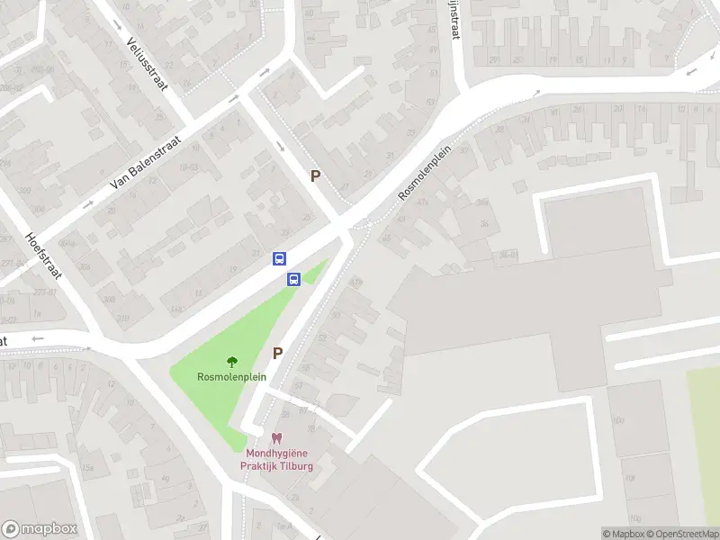 Overlastmelding Rosmolenplein in Tilburg