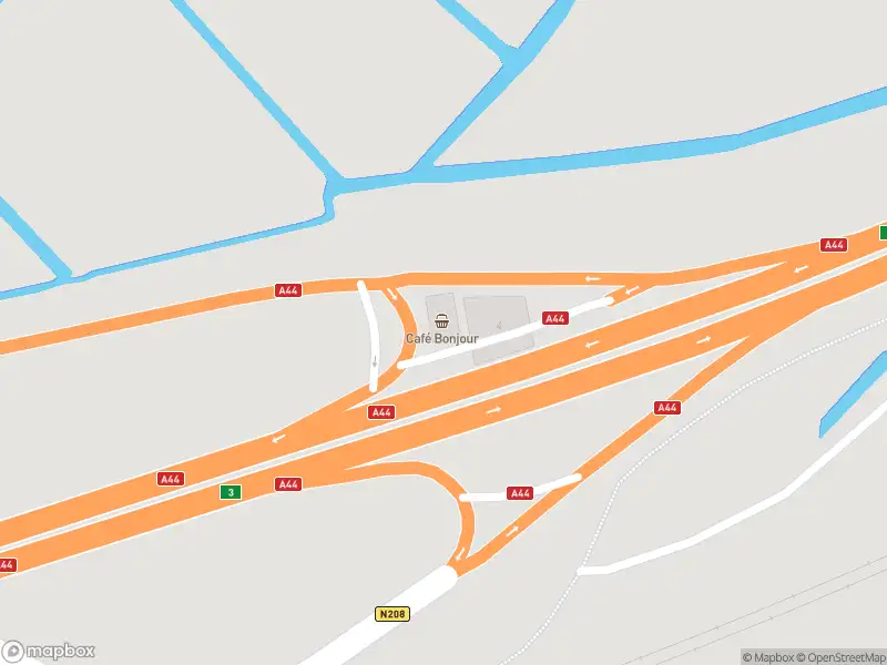 112 melding Overlastmelding Rijksweg A44 in Sassenheim