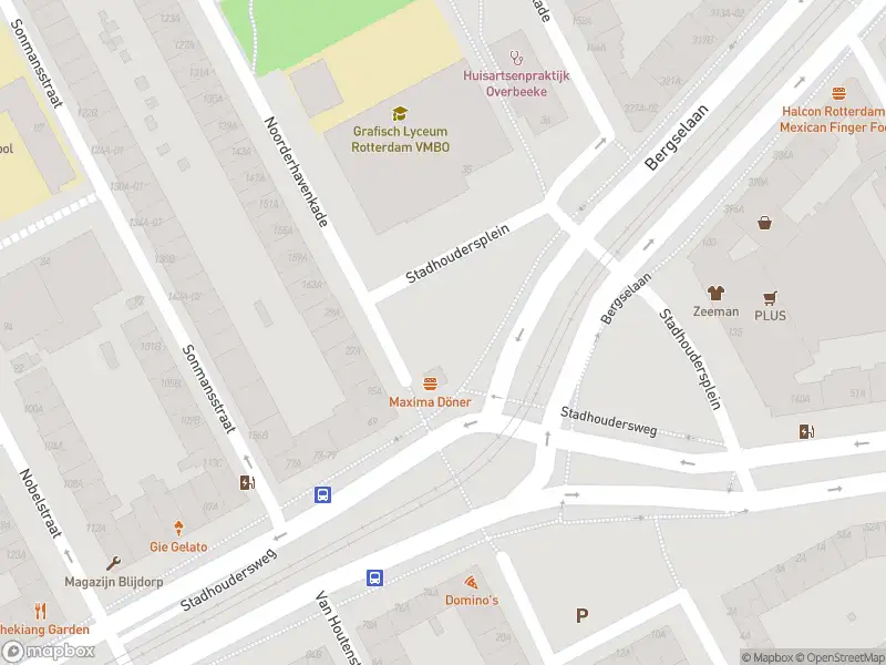 Brandweer en politie met normale urgentie naar de Schieweg in Rotterdam