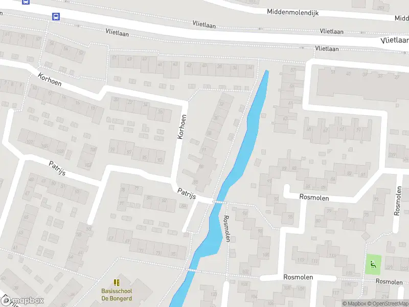 Ambulance met grote spoed naar de Patrijs in Ridderkerk