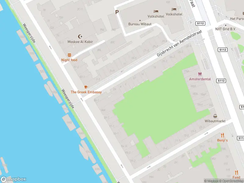 Brandweer met grote spoed naar de Overamstelstraat in Amsterdam