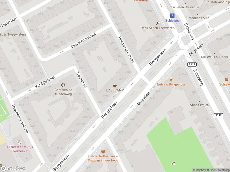 112 melding Ambulance met grote spoed naar de Bergselaan in Rotterdam