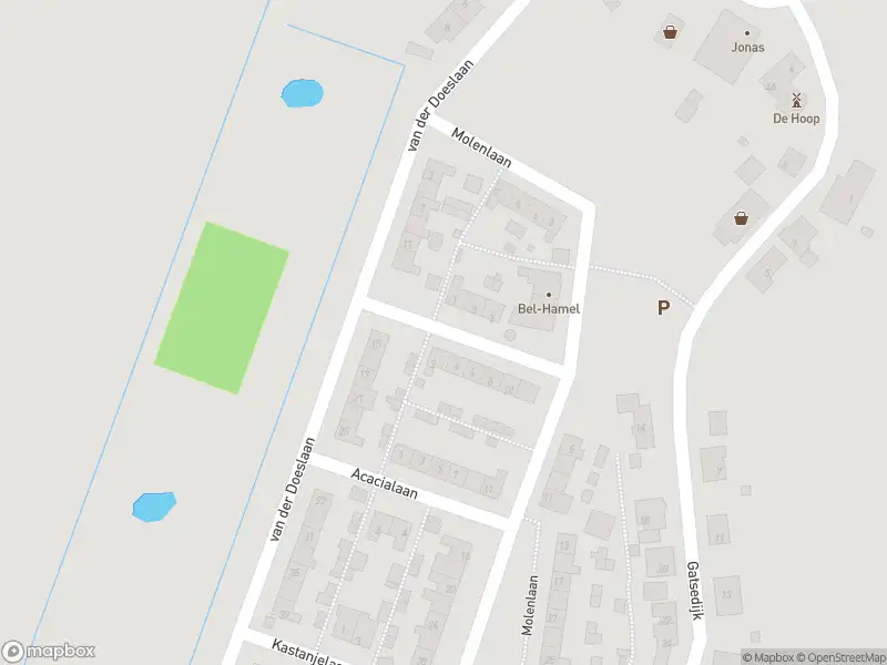 Ambulance met gepaste spoed naar de Lindenlaan in Maasdam