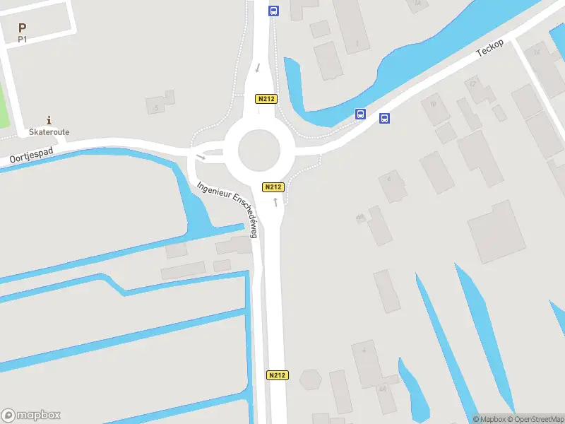 Politie naar de Ir. Enschedéweg in Kamerik vanwege aanrijding met letsel