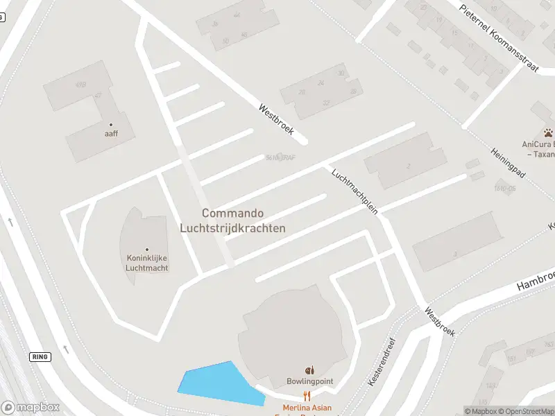 Brandweer met gepaste spoed naar de Luchtmachtplein in Breda