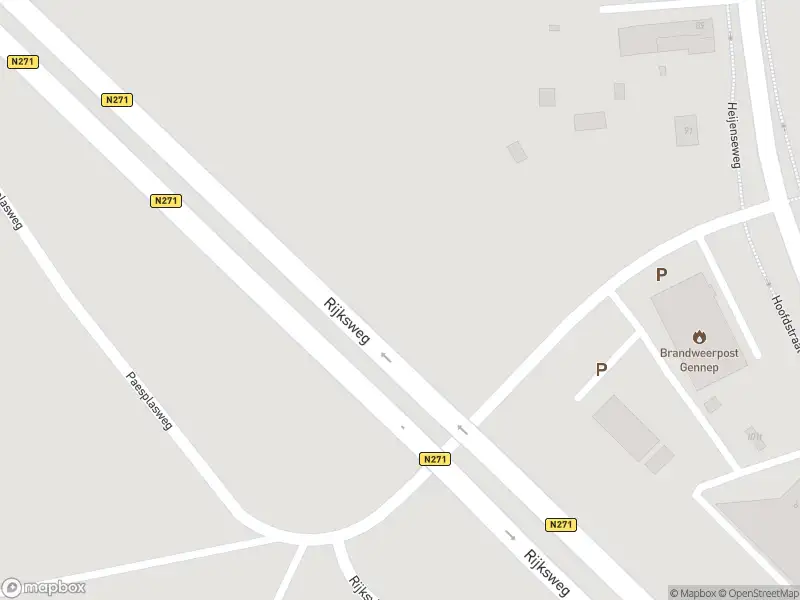 Politie naar de Paesplasweg in Gennep vanwege aanrijding met letsel