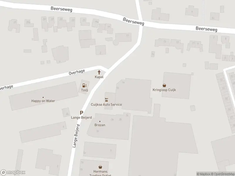 Politie naar de Lange Beijerd in Cuijk vanwege ongeval met letsel