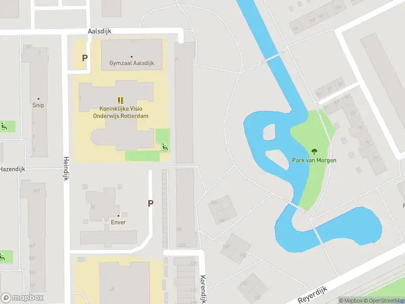 Politie naar de Korendijk in Rotterdam vanwege ongeval met letsel