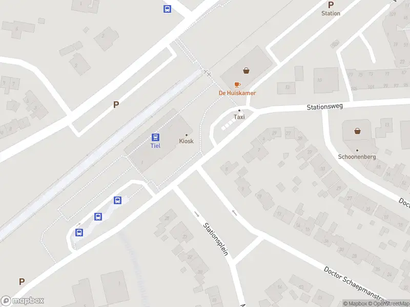 Politie naar de Stationsplein in Tiel